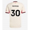 Liverpool Jeremie Frimpong #30 Bortedrakt 2025-26 Kortermet